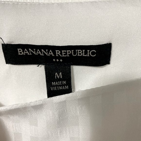 Banana Republic White Boat Neck Top - Picture 3 of 6